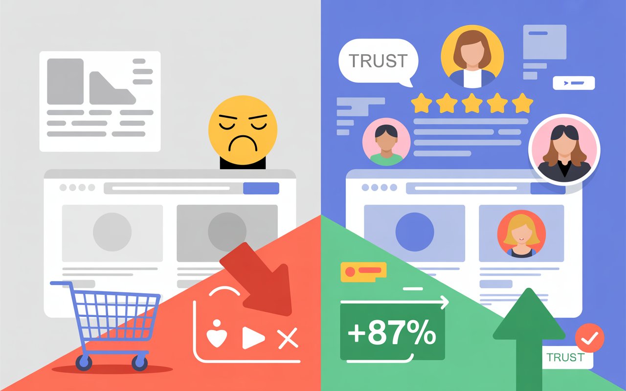 The role of social proof in web design