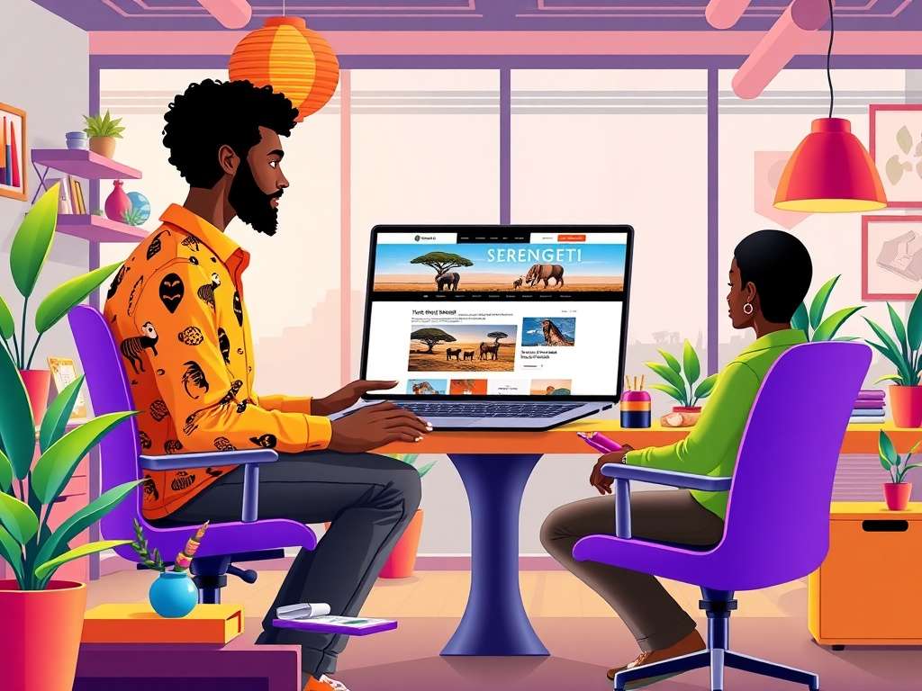 website designer in Tanzania