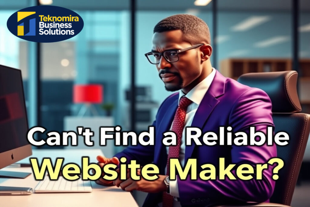 realiable website maker in Tanzania