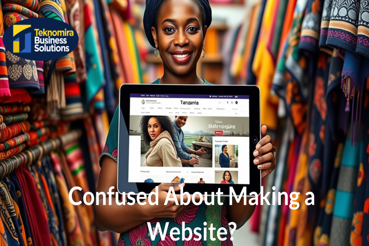 Confused About Making a Website? A Simple Step-by-Step Guide for Tanzanians