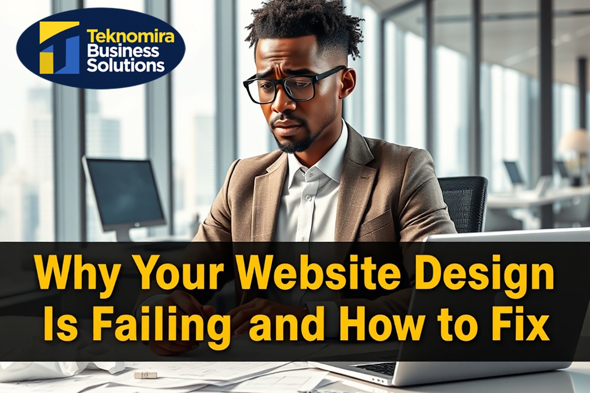 Why Your Website Design Is Failing and How to Fix It