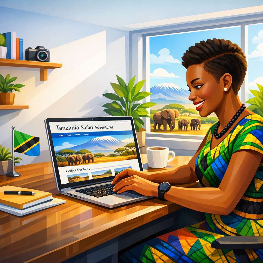 website maker IN Tanzania